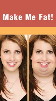 make me fat -crazy funny plump face changer booth iphone screenshot 1