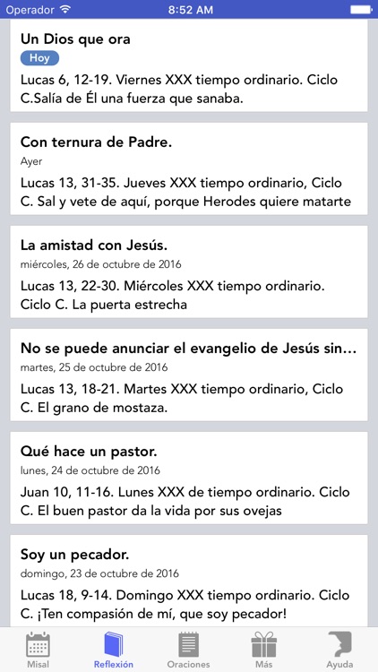 Misal Colombia, Perú, Ecuador, Bolivia y Venezuela