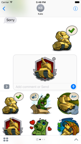 WoT Blitz Emotions screenshot