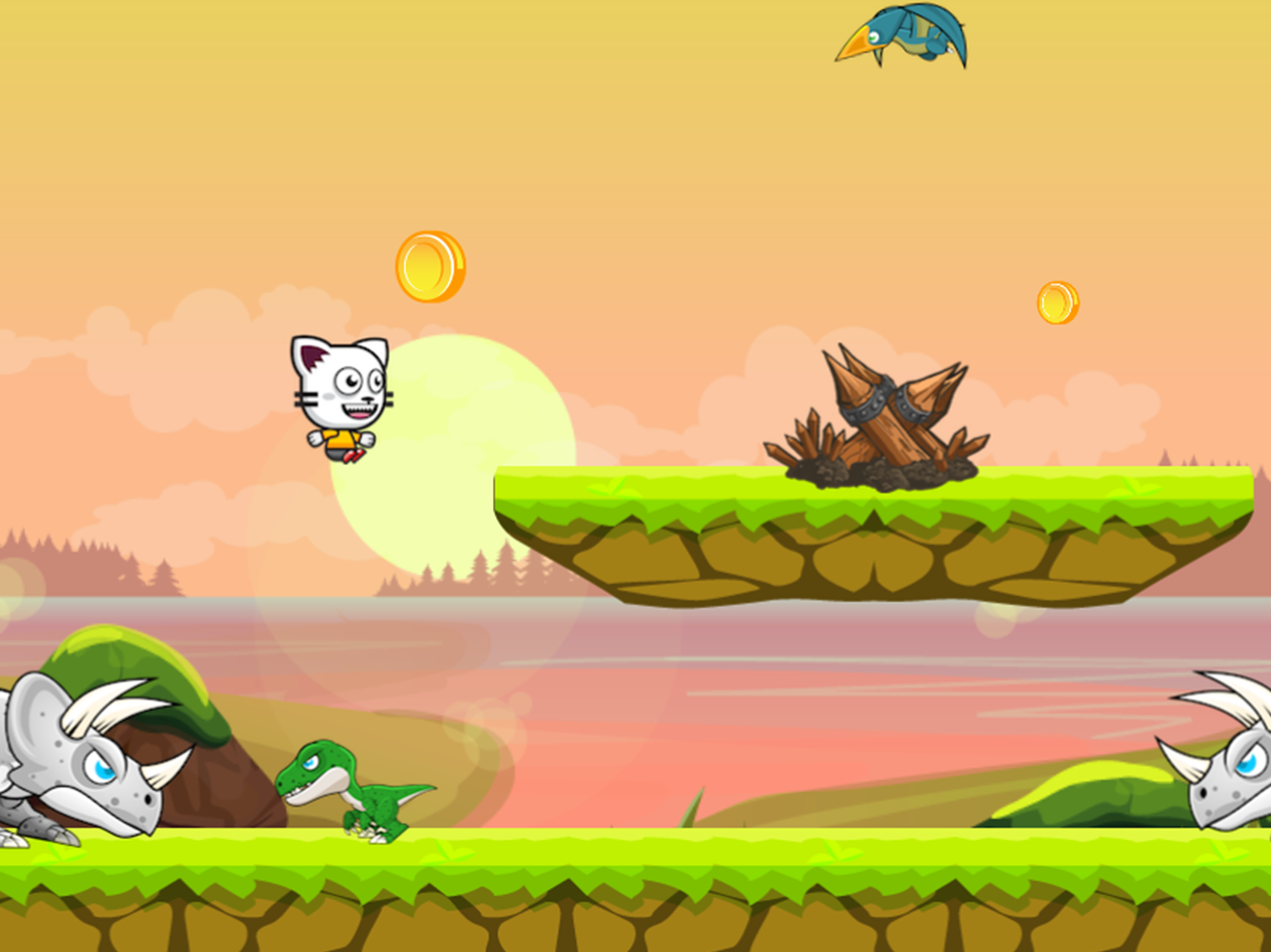 Funny Cat Runner - Super Cats Adventure In Fantasy