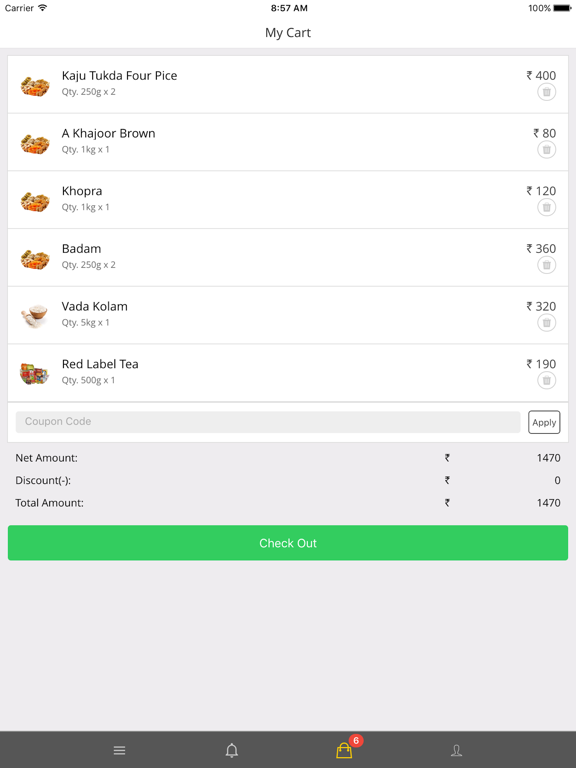 Screenshot #5 pour Raashan - Online Grocery Store