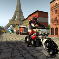 Paris Bike Stunt Action Racing Game Speed Driving