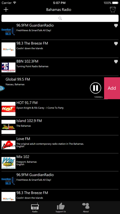 Bahamian Radio iPhone screenshot 4 - Entertainment app