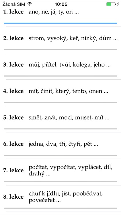 Němčina - Slovní zásoba