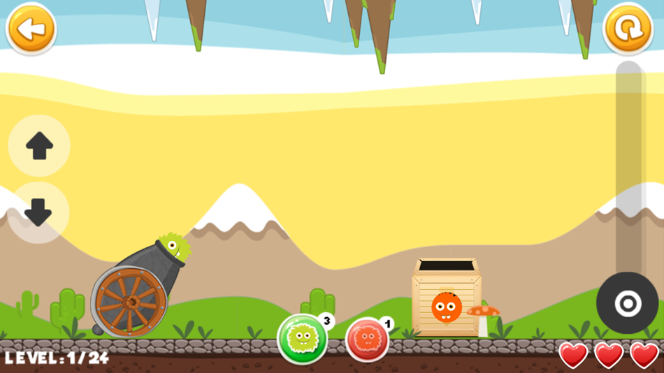 #2. Artillery Monster Box FREE - Physics Puzzle Game (iOS) 由: Pruettanon Rattanalaoo