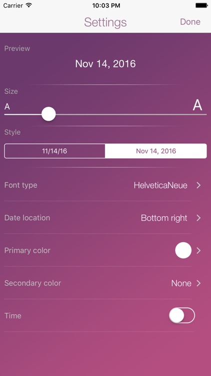 Video Dater (Time Stamp Video) screenshot-3