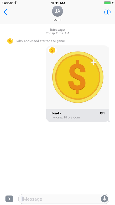 Heads or Tails - duel screenshot 1