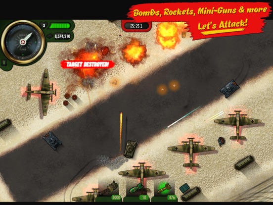 iBomber Attack iPad app afbeelding 4