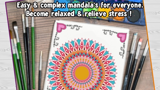 Mandala Coloring Book - Adults Coloring Book Relax(圖2)-速報App
