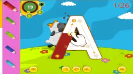 Game screenshot ABC Alphabet tracing kindergarten and first grade mod apk