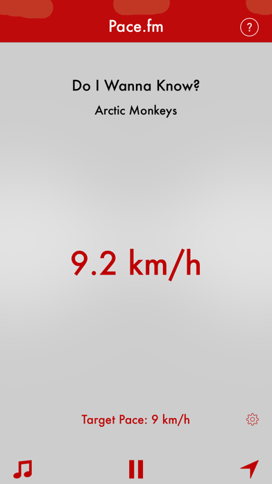 Screenshot #1 pour Pace.fm