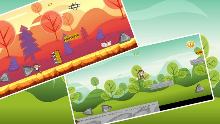 Angelo Skate Run Away - adventure land - Crazy day