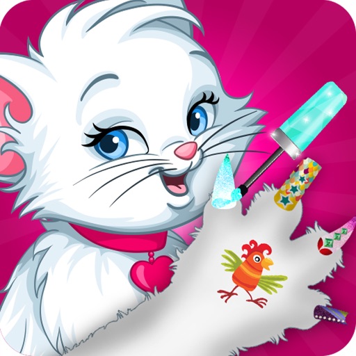 Pets Nails Salon Girls Games icon