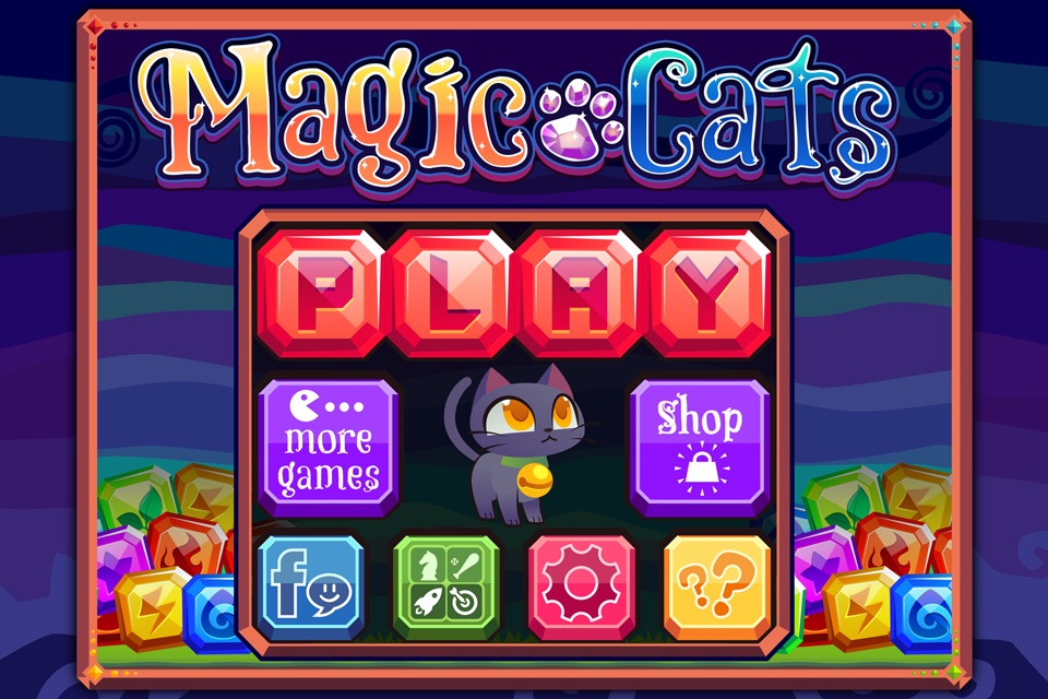 Magic Cats - Match 3 Puzzle Game with Pet Kittens screenshot 4