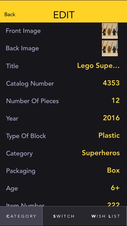 SnapCollect - Lego Collecting Manager screenshot-3