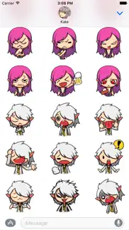 kritika: the white knight sticker iphone screenshot 2