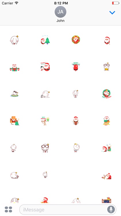 Christmas Best Wishes - Animated Stickers