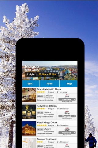 Christmas Best Hotel Booking Deals screenshot 3