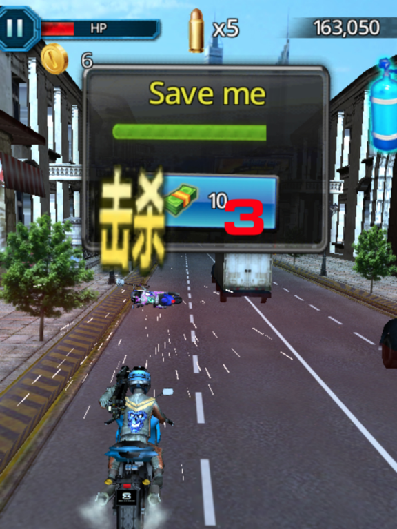 Screenshot #6 pour 暴力摩托3D：掌上极品赛车#全民天天飞车游戏*托马斯的登山赛车