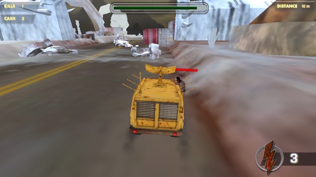Racing Killing Zombies on Highway War 3D(圖1)-速報App