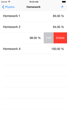Grades Tracker/Calculator screenshot 4