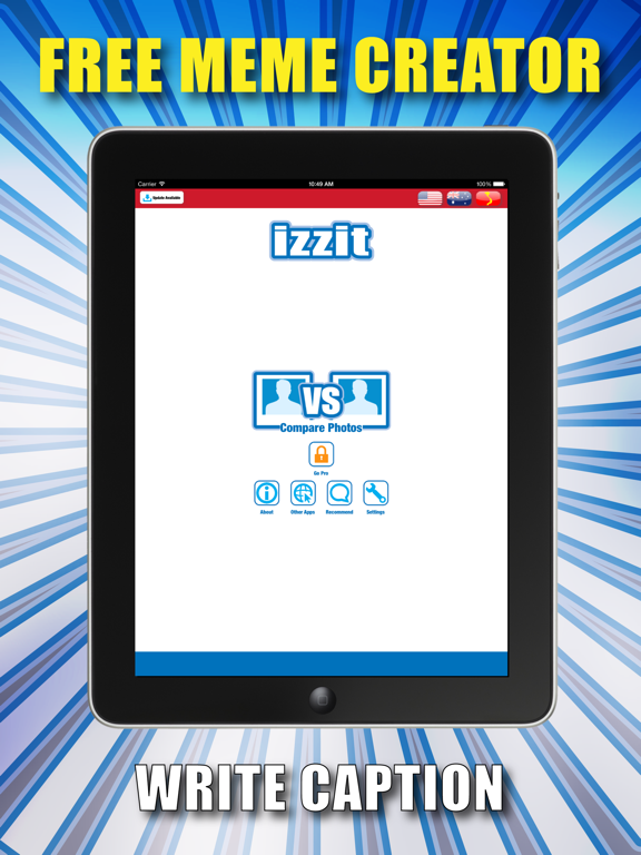 Screenshot #4 pour Izzit - Combined Photo Meme Creator