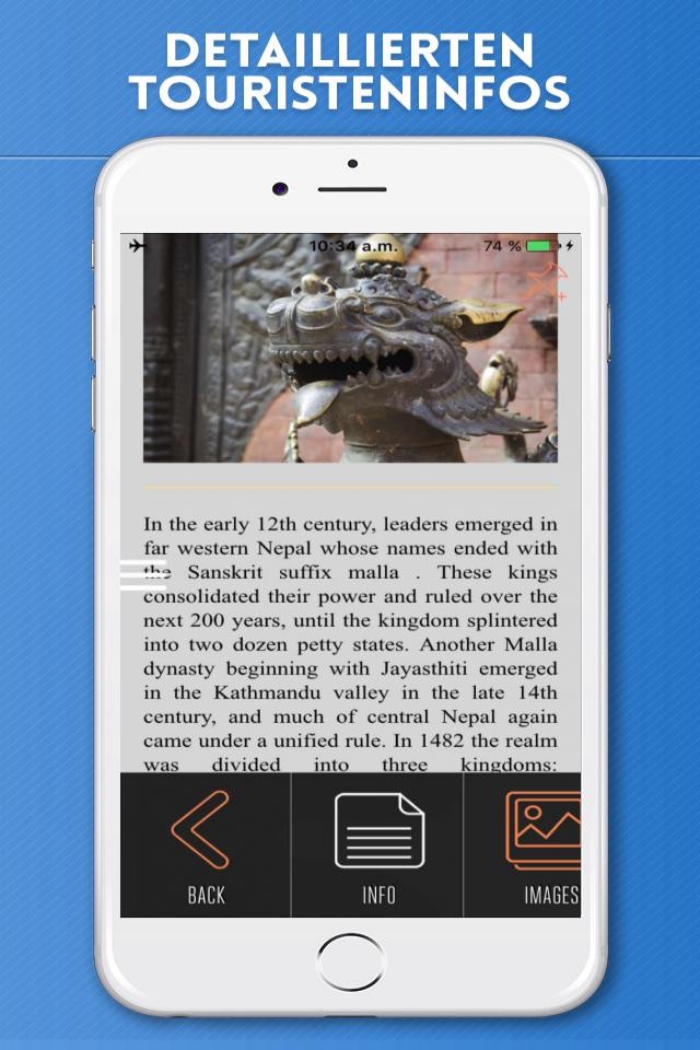 Nepal Travel Guide with Offline Maps screenshot 3