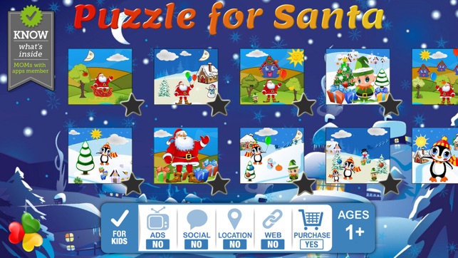 Santa Claus: Toddler Puzzles(圖3)-速報App