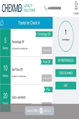 Chexmo Loyalty App screenshot 4