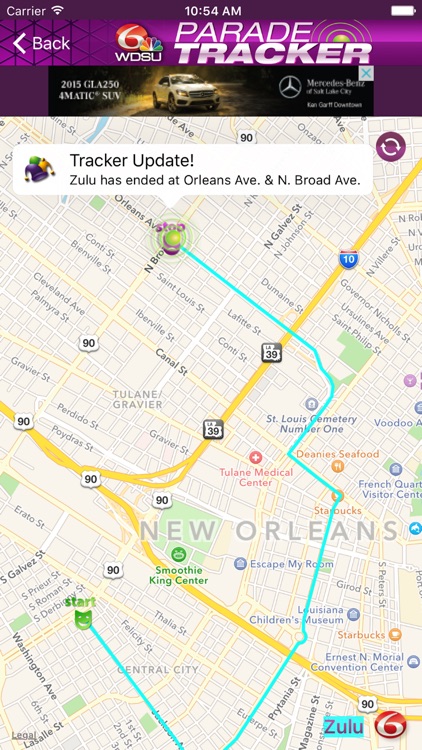 WDSU Parade Tracker