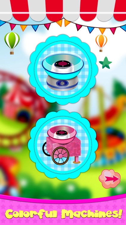 Rainbow Cotton Candy Maker 2 Pro - Clashy Colors screenshot-4
