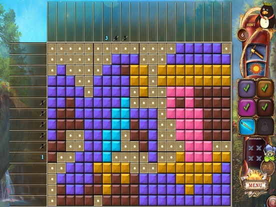 Screenshot #4 pour Fantasy Mosaics 19: Edge of the World