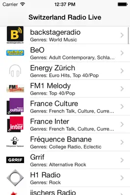 Game screenshot Switzerland Radio Live Player (Schweiz / Swiss) mod apk