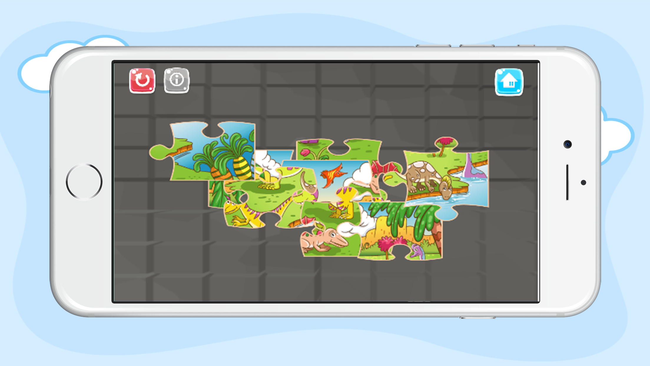 Dinosaur Jigsaw Puzzles Activities For Preschool