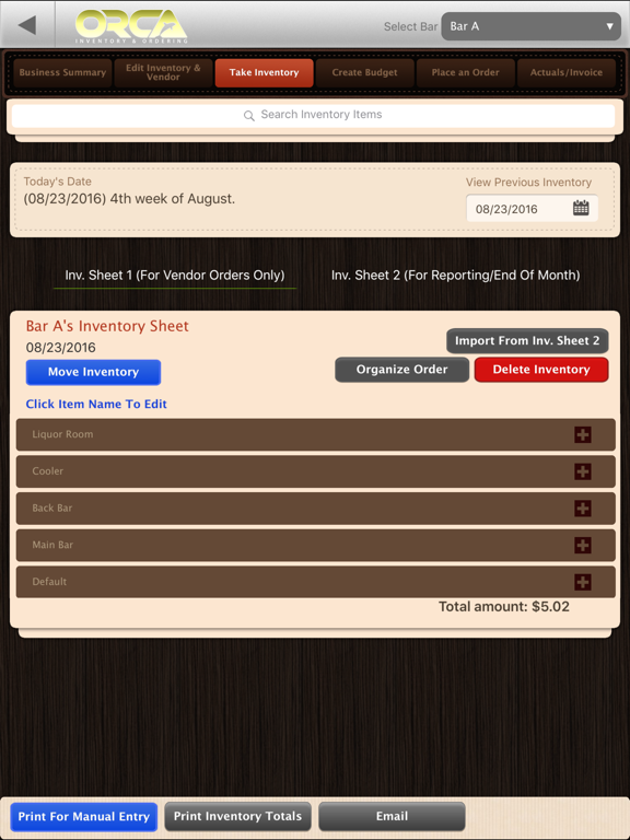 Screenshot #5 pour Orca Inventory