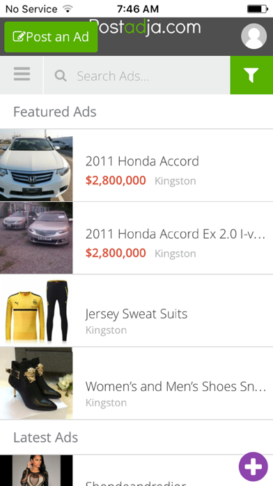 Screenshot #1 pour Postadja.com