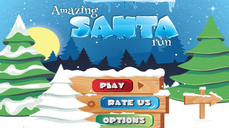 Amazing Santa Run - Christmas game for kid