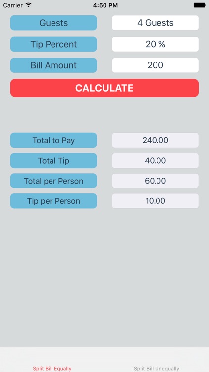 TipMe - Tip Calculator