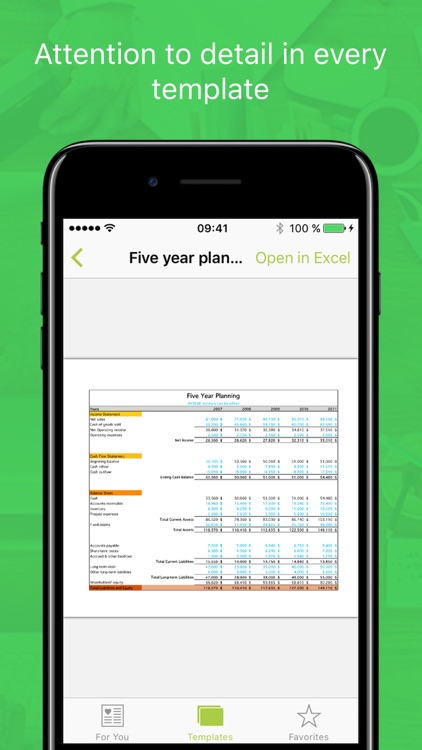 Templates for Excel Pro screenshot-3