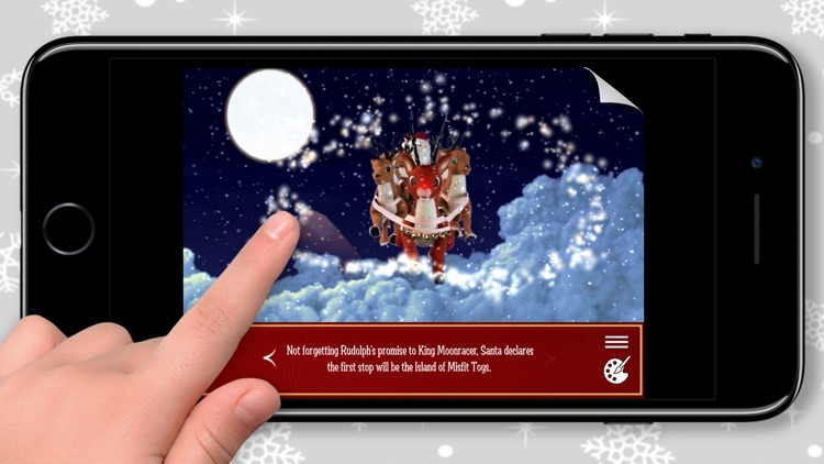 Rudolph the Red-Nosed Reindeer Storybook screenshot-0