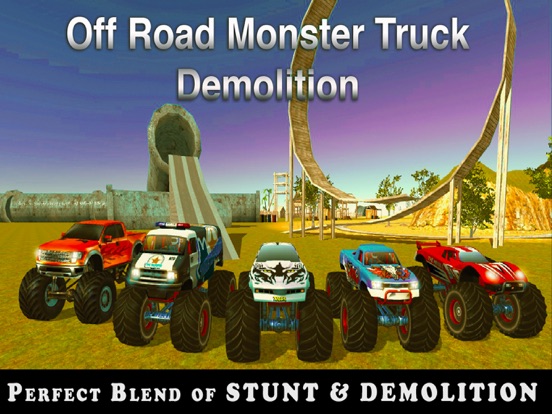 Screenshot #5 pour Monster Truck Driving Démolition Derby- super 2017