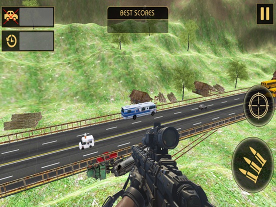 Screenshot #5 pour Highway Traffic Sniper Shooting