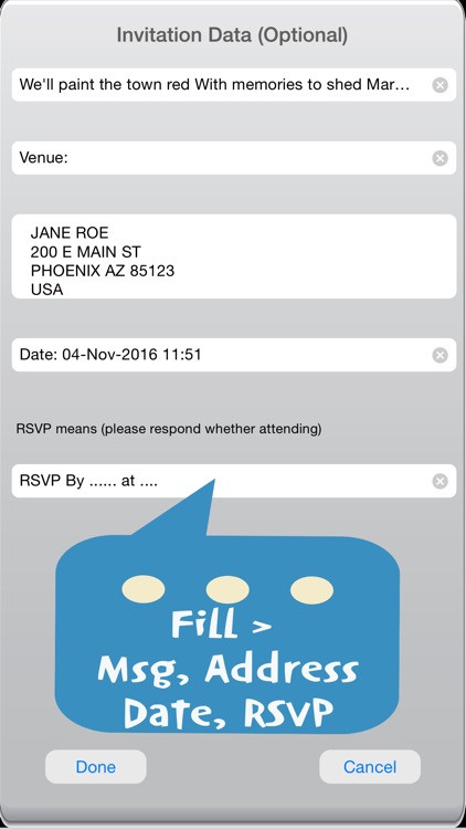 Party Invitation Card Maker