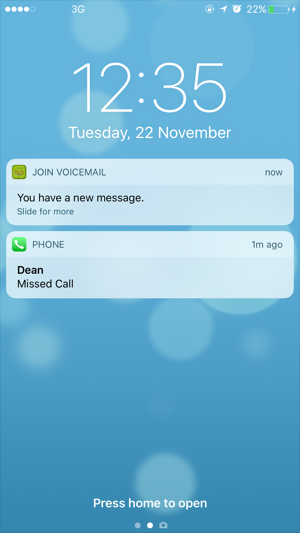 JOIN Voicemail