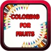 Color Book Game for Fruits: Welcome to Coloring Shopville Pincel App