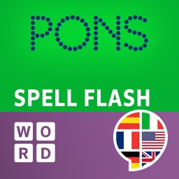 PONS SpellFlash – jeu linguistique pour l’anglais, l’espagnol, le français, l’italien et l’allemand
