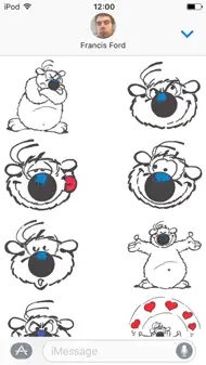 Cubitus Stickers iphone bilder 1