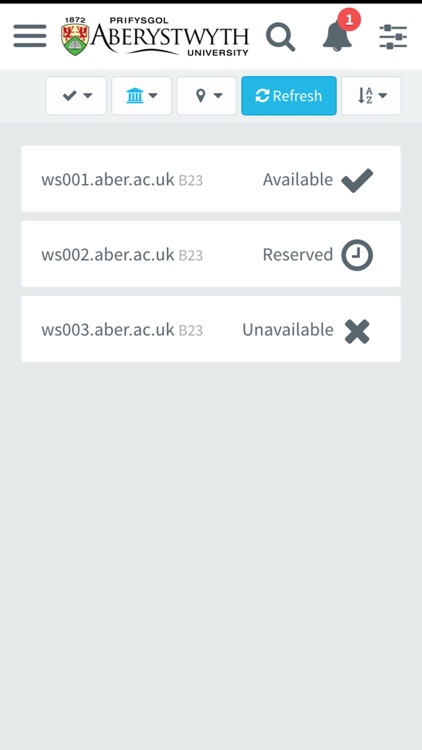 Aberystwyth University screenshot-3