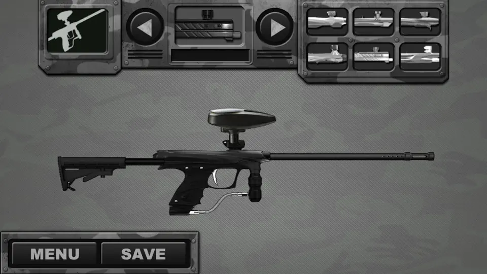 Captura de pantalla de Paintball Gun Builder - FPS Free en iPhone 2