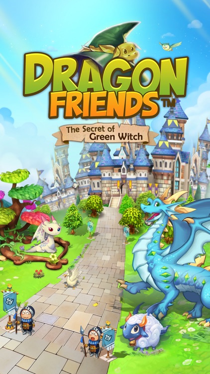 Dragon Friends :Green Witch screenshot-0